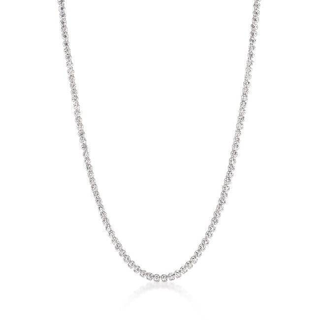 Long Elegant Cubic Zirconia Necklace - JGI