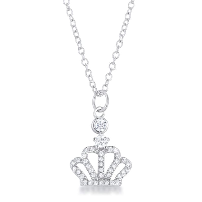 Tabitha 0.5 ct Crown Pendant - JGI