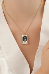 Tarot Card Necklace - Wimsico - Flyclothing LLC