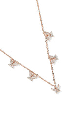 Crystal Butterfly Necklace - Wimsico - Flyclothing LLC