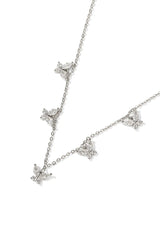 Crystal Butterfly Necklace - Wimsico - Flyclothing LLC