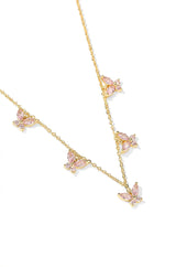 Crystal Butterfly Necklace - Wimsico - Flyclothing LLC