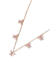 Crystal Butterfly Necklace - Wimsico - Flyclothing LLC