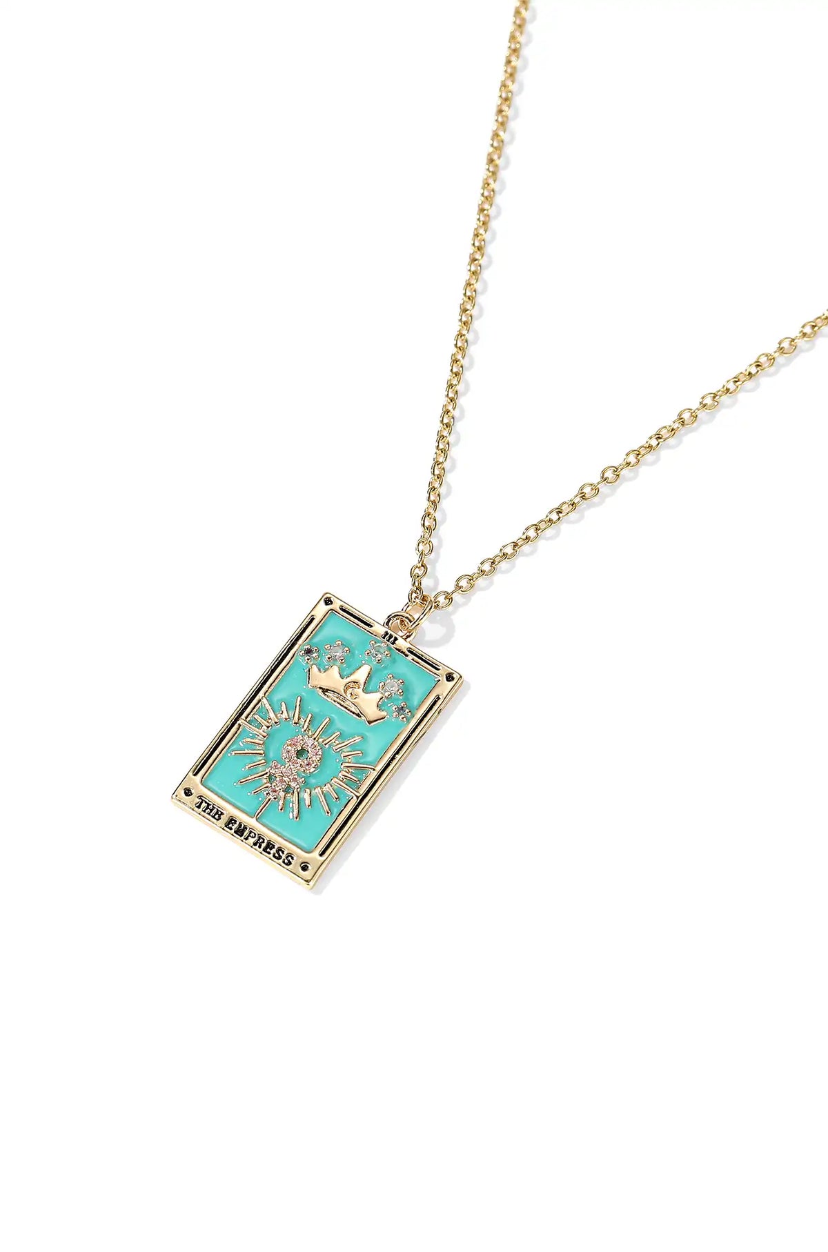 Tarot Card Necklace - Wimsico - Flyclothing LLC