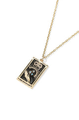 Tarot Card Necklace - Wimsico - Flyclothing LLC