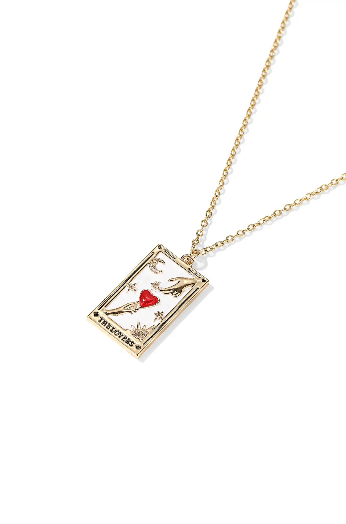 Tarot Card Necklace - Wimsico - Flyclothing LLC