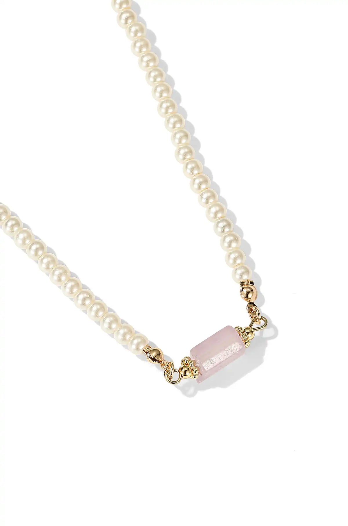 Pearl with Pendant Necklace - Wimsico - Flyclothing LLC
