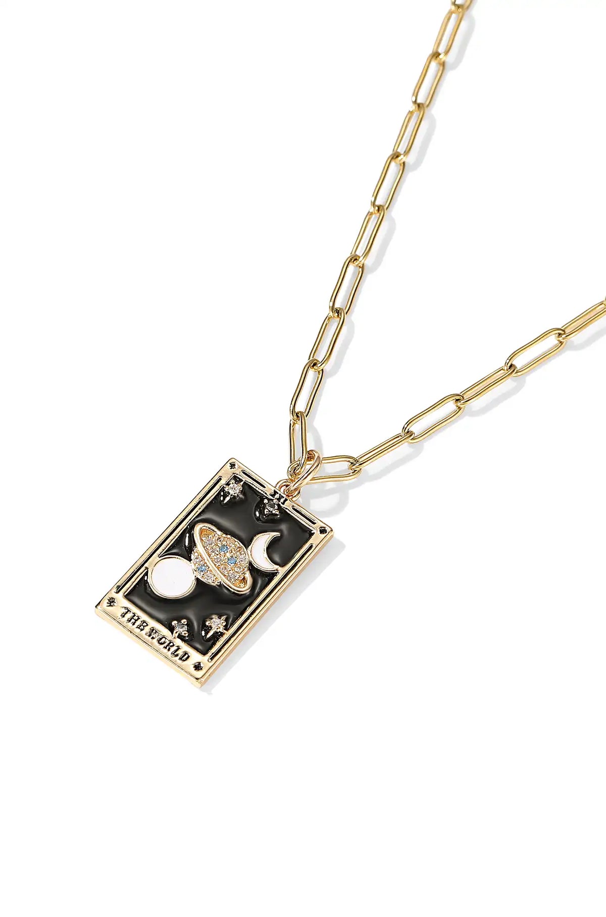 Tarot Card Necklace - Wimsico - Flyclothing LLC
