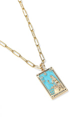 Tarot Card Necklace - Wimsico - Flyclothing LLC