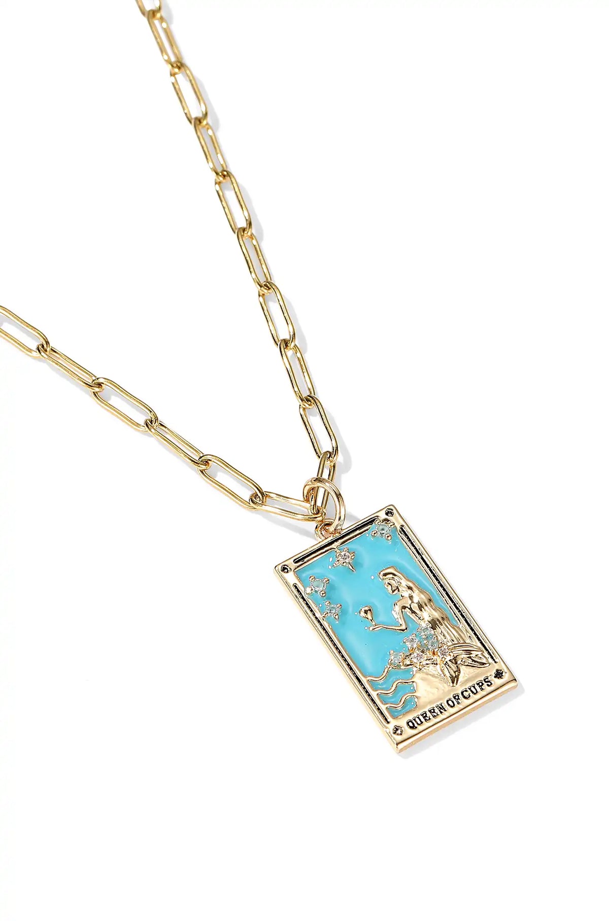 Tarot Card Necklace - Wimsico - Flyclothing LLC