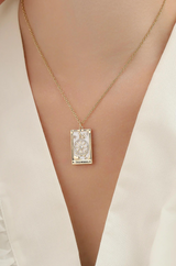 Tarot Card Necklace - Wimsico - Flyclothing LLC