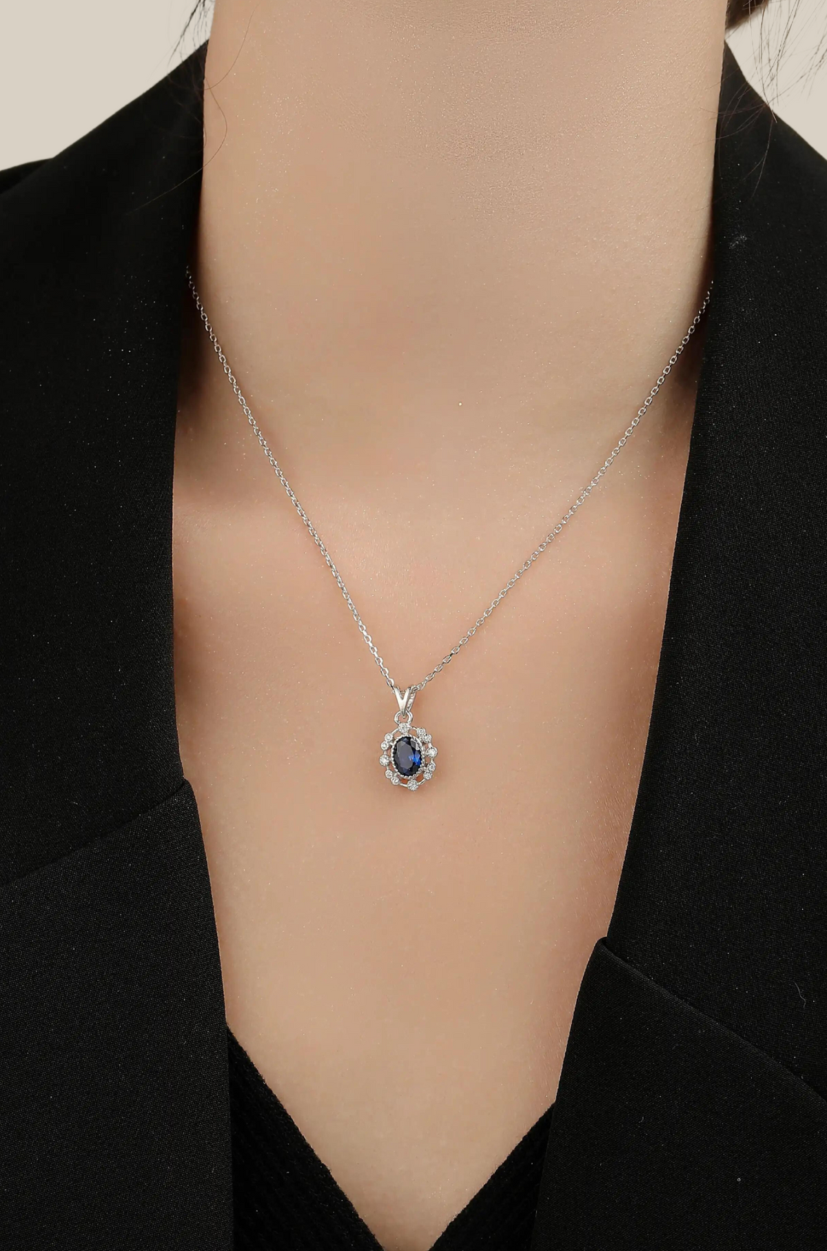 Blue Stone Necklace