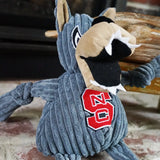 NCAA North Carolina State University, Mr. Wuf Knottie® Plush Dog Toy - HuggleHounds - Flyclothing LLC