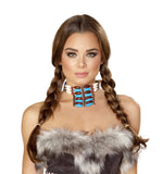 Roma Costume Indian Necklace with Stones - Roma Costume - Flyclothing LLC