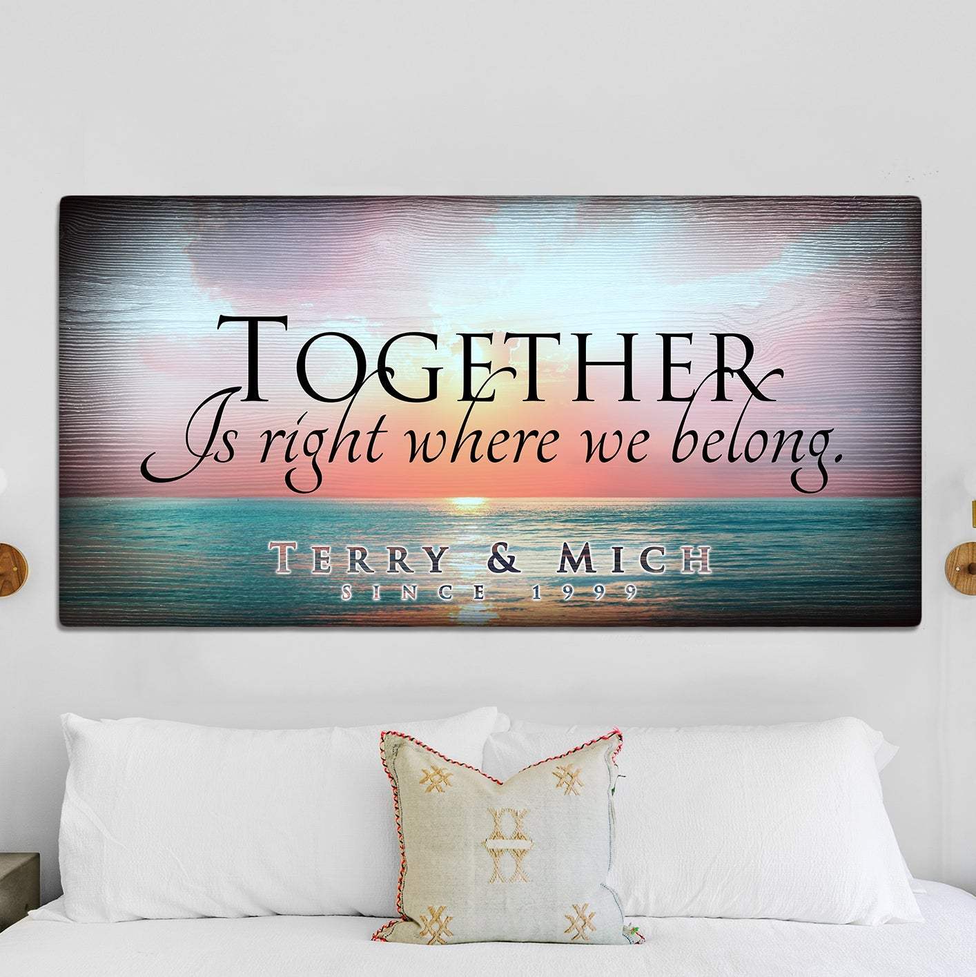 Together Sign - Tailored Canvases - Flyclothing LLC