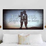 Together Sign V - Tailored Canvases - Flyclothing LLC