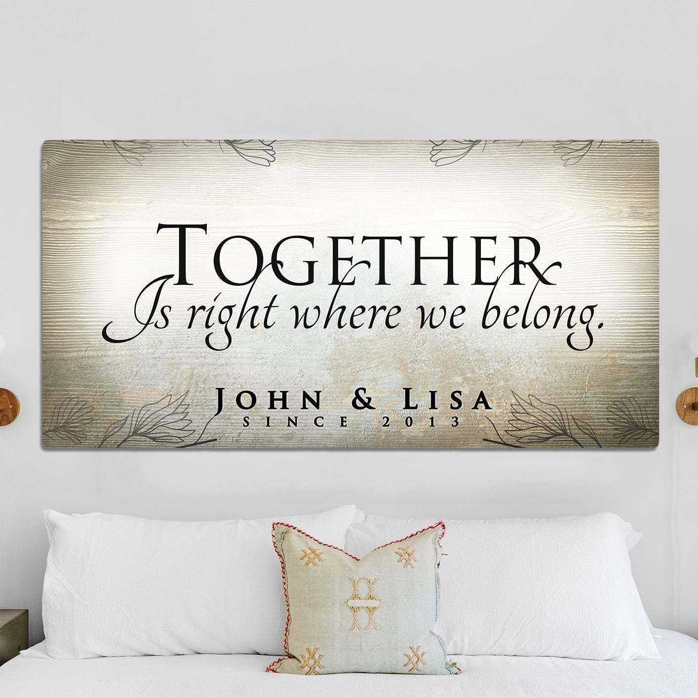 Together Sign - Tailored Canvases - Flyclothing LLC