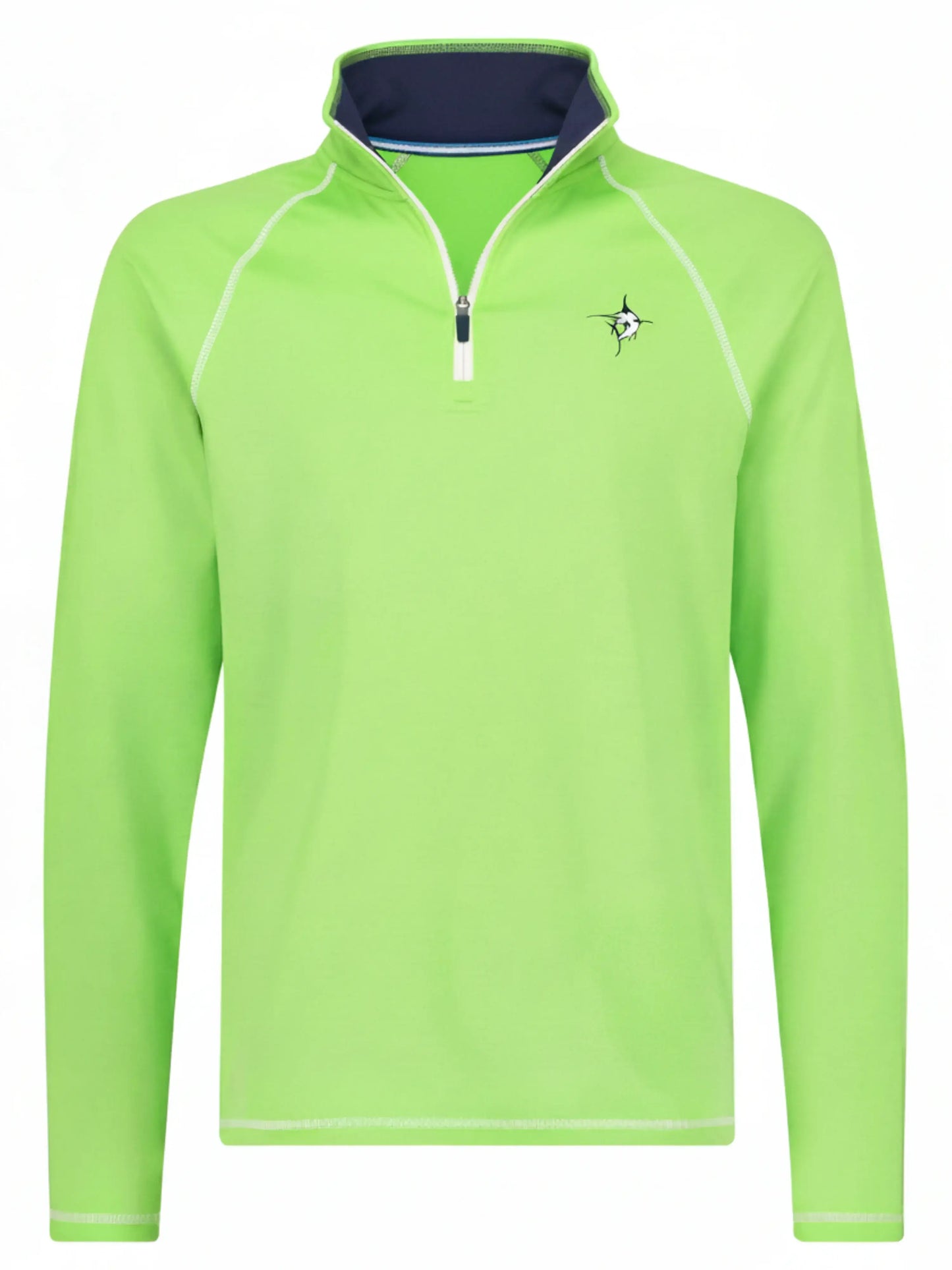 New Harbor Quarter Zip Effortless Comfort - White Water Life - Flyclothing LLC