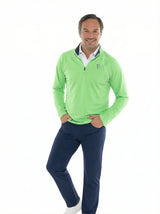 New Harbor Quarter Zip Effortless Comfort - White Water Life - Flyclothing LLC