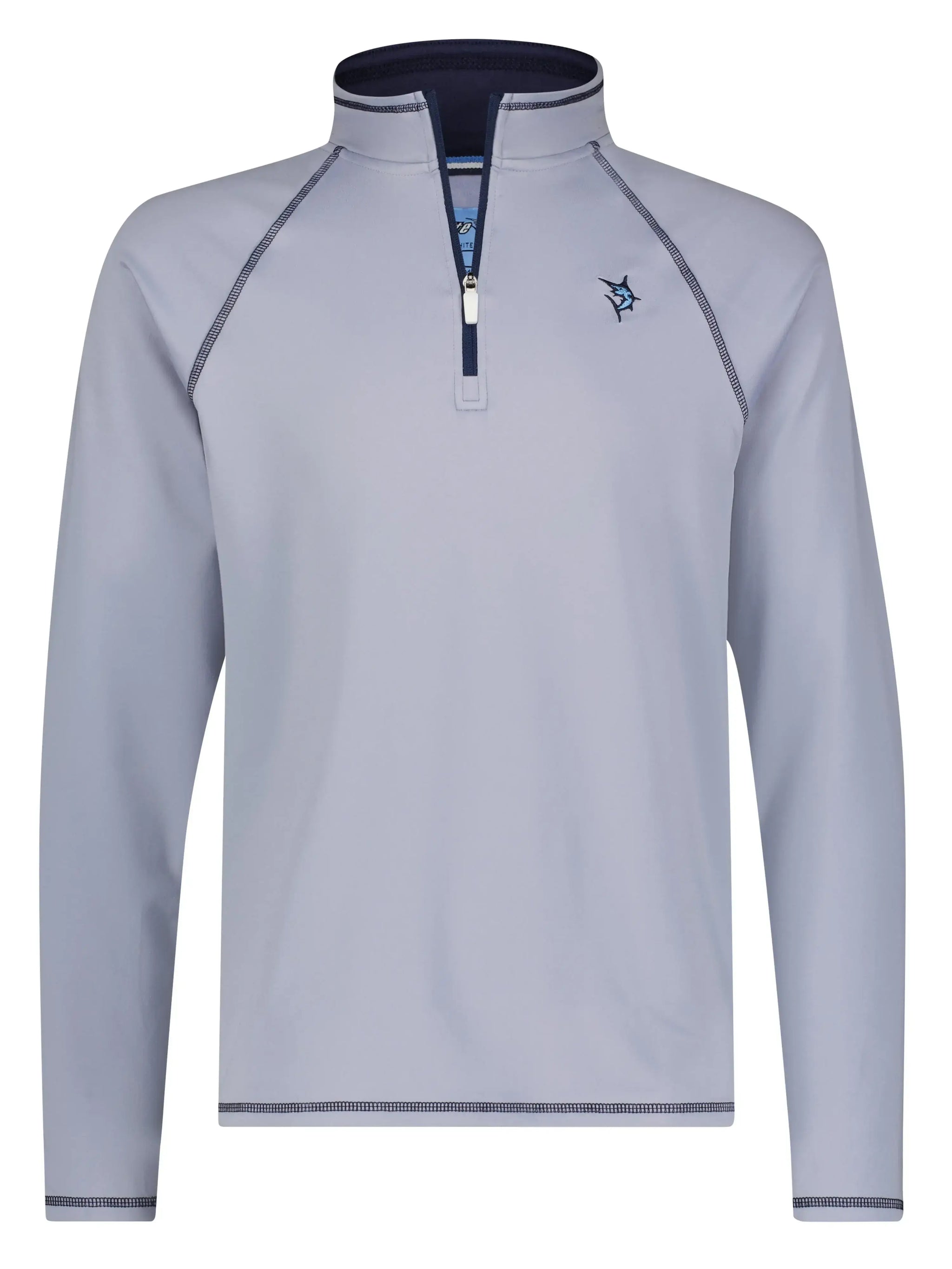 New Harbor Quarter Zip Effortless Comfort - White Water Life - Flyclothing LLC