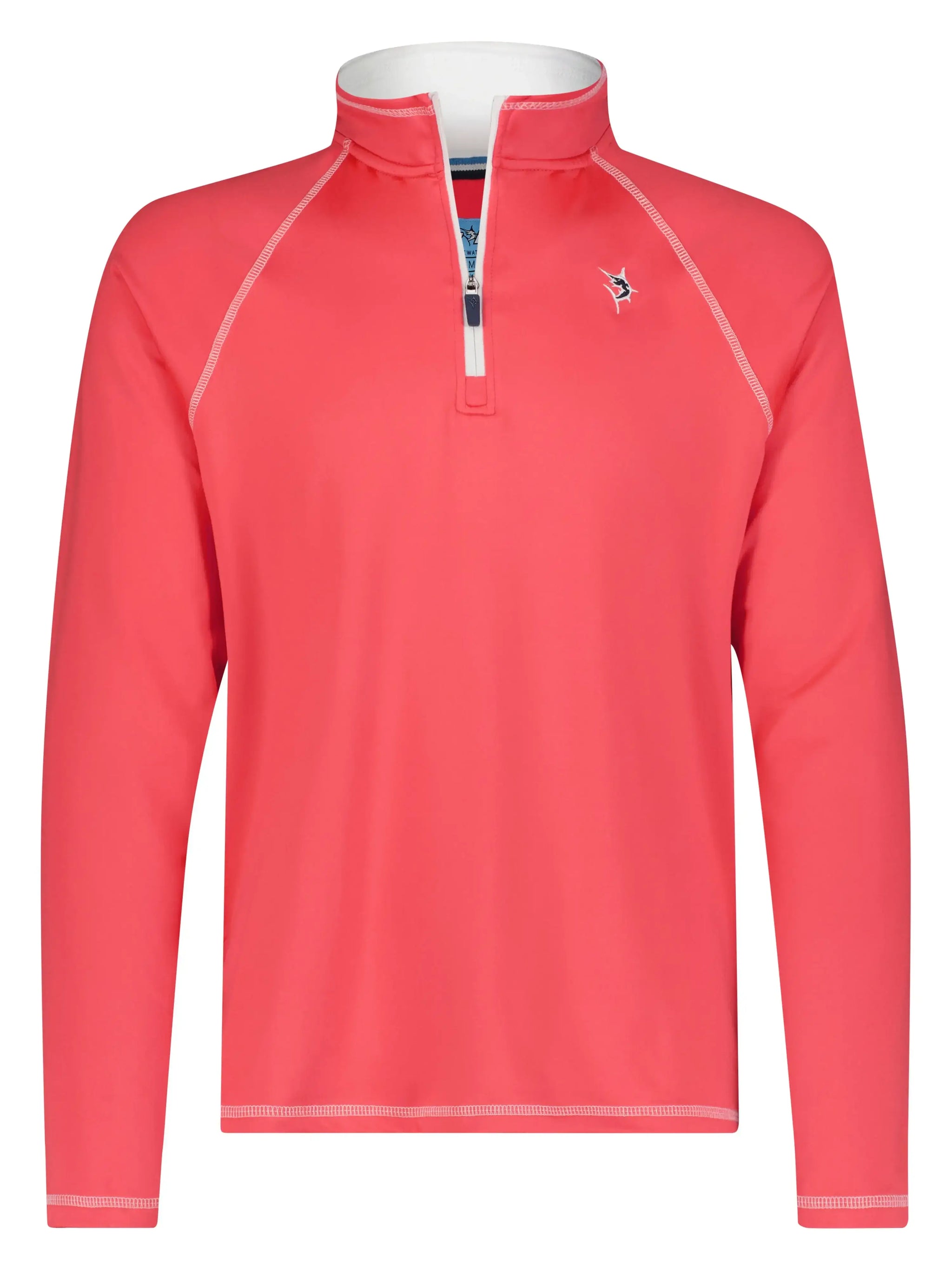 New Harbor Quarter Zip Effortless Comfort - White Water Life - Flyclothing LLC
