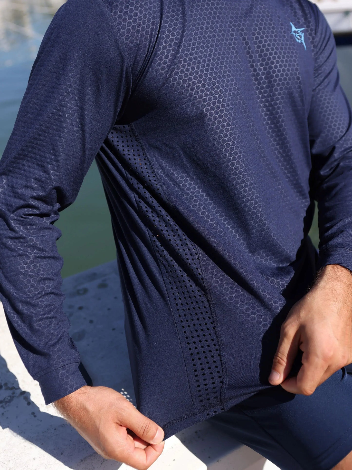 NautiFlex Performance Tee - White Water Life - Flyclothing LLC