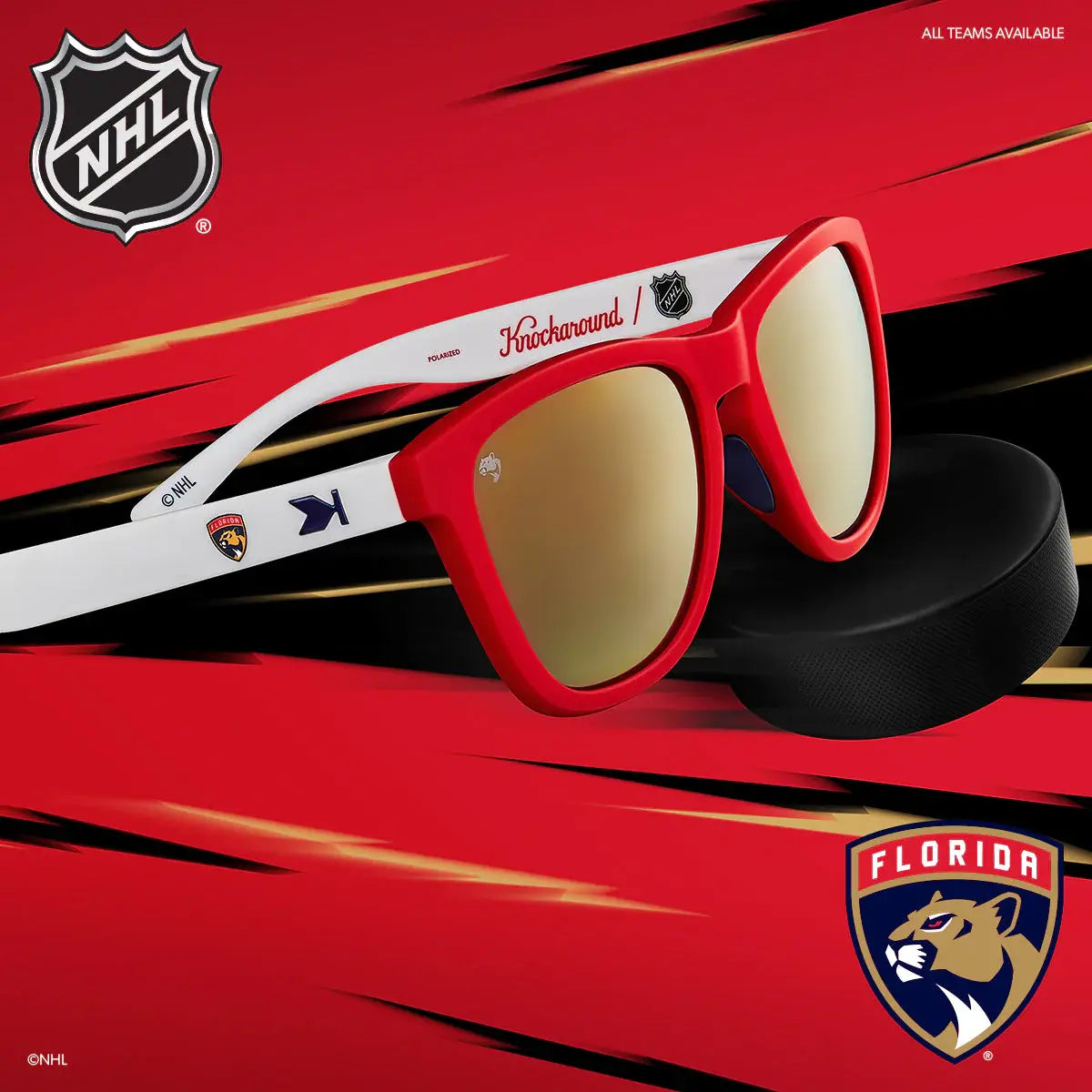 Florida Panthers - Knockaround - Flyclothing LLC