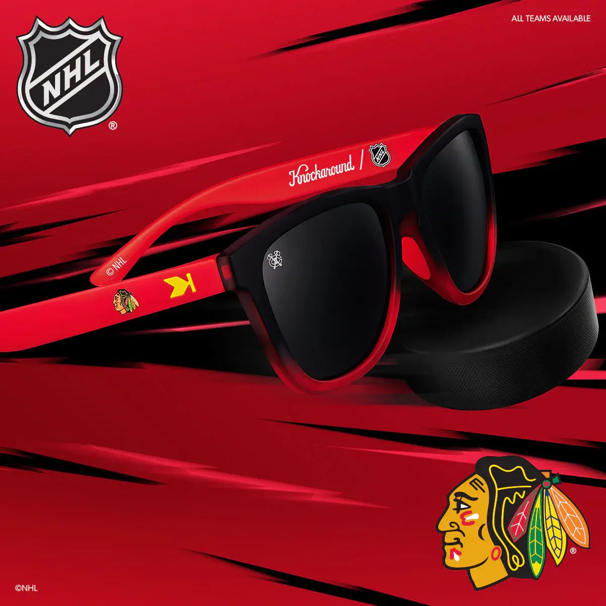 Chicago Blackhawks - Knockaround - Flyclothing LLC