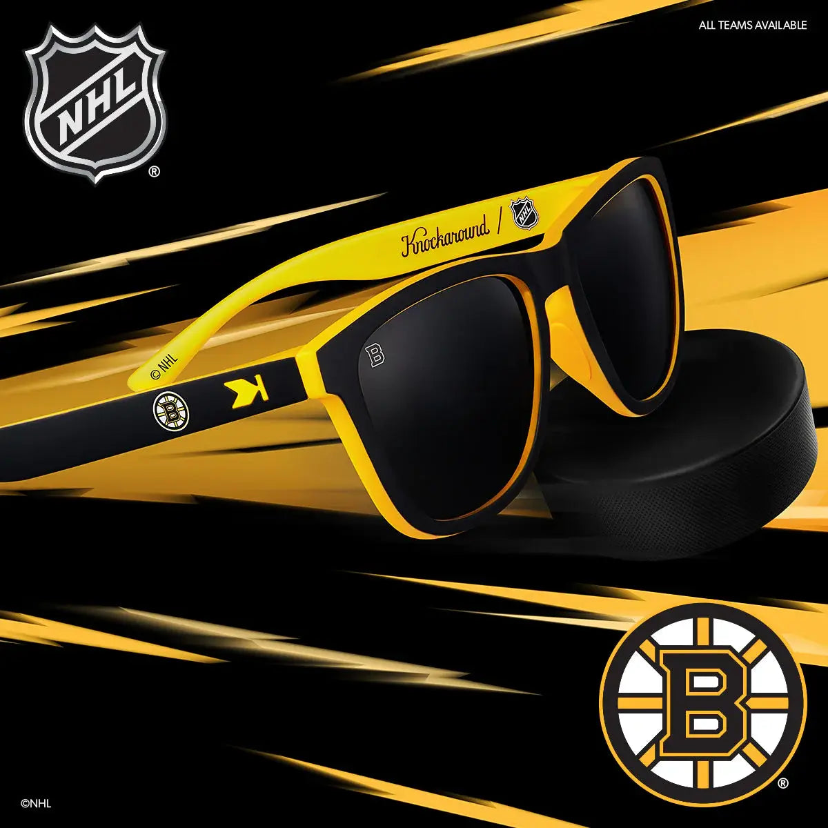 Boston Bruins - Knockaround - Flyclothing LLC