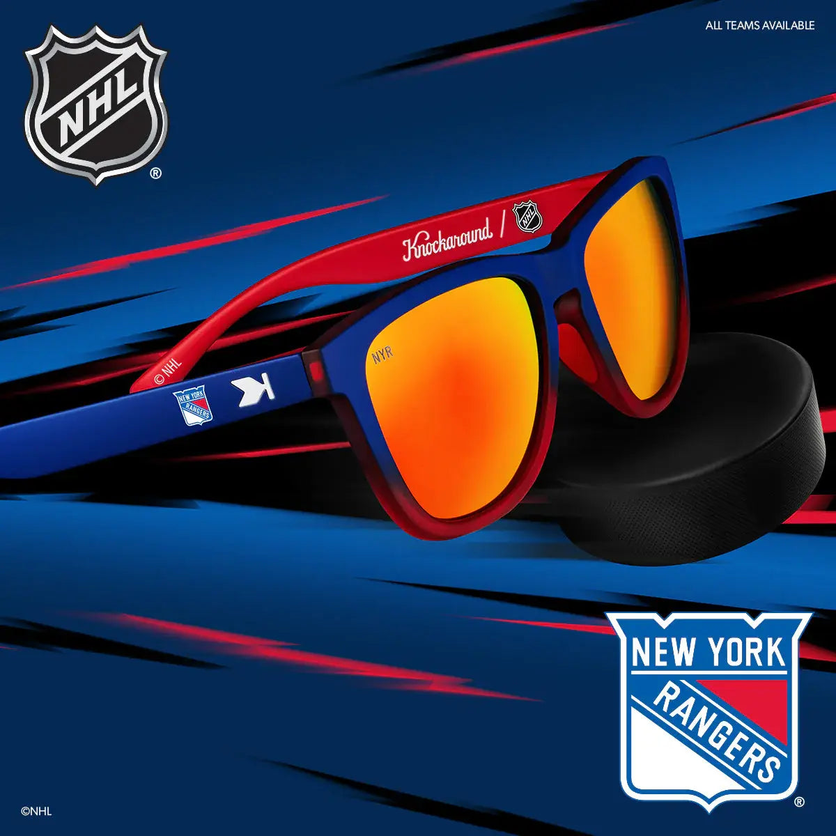 New York Rangers - Knockaround - Flyclothing LLC