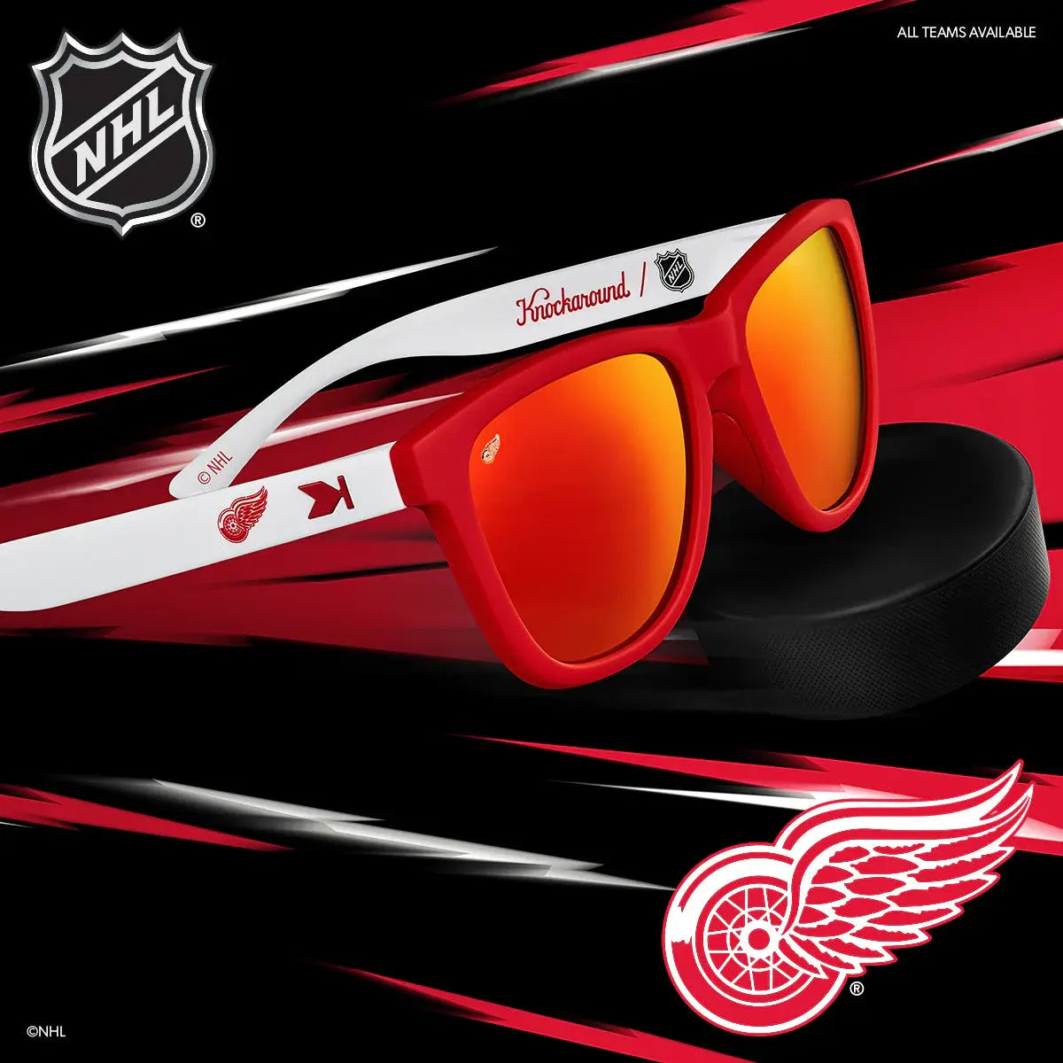 Detroit Red Wings - Knockaround - Flyclothing LLC