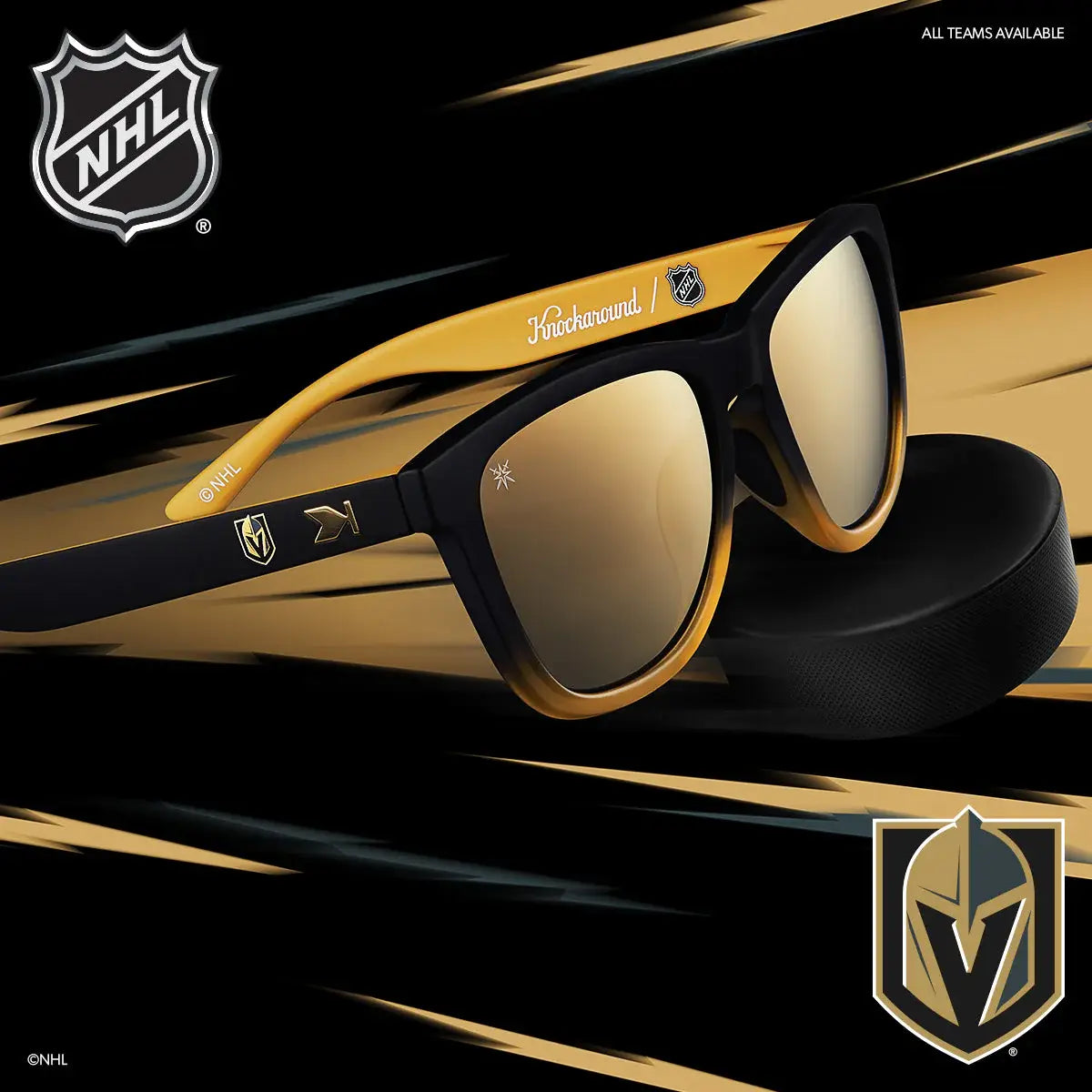 Vegas Golden Knights - Knockaround - Flyclothing LLC
