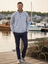 New Harbor Quarter Zip Effortless Comfort - White Water Life - Flyclothing LLC