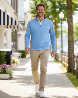 New Harbor Quarter Zip Effortless Comfort - White Water Life - Flyclothing LLC