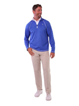 New Harbor Quarter Zip Effortless Comfort - White Water Life - Flyclothing LLC