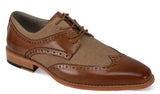 Giovanni Nico Olive Tan Mens Dress Shoe - Giovanni - Flyclothing LLC