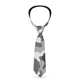 Buckle-Down Necktie - Camo White