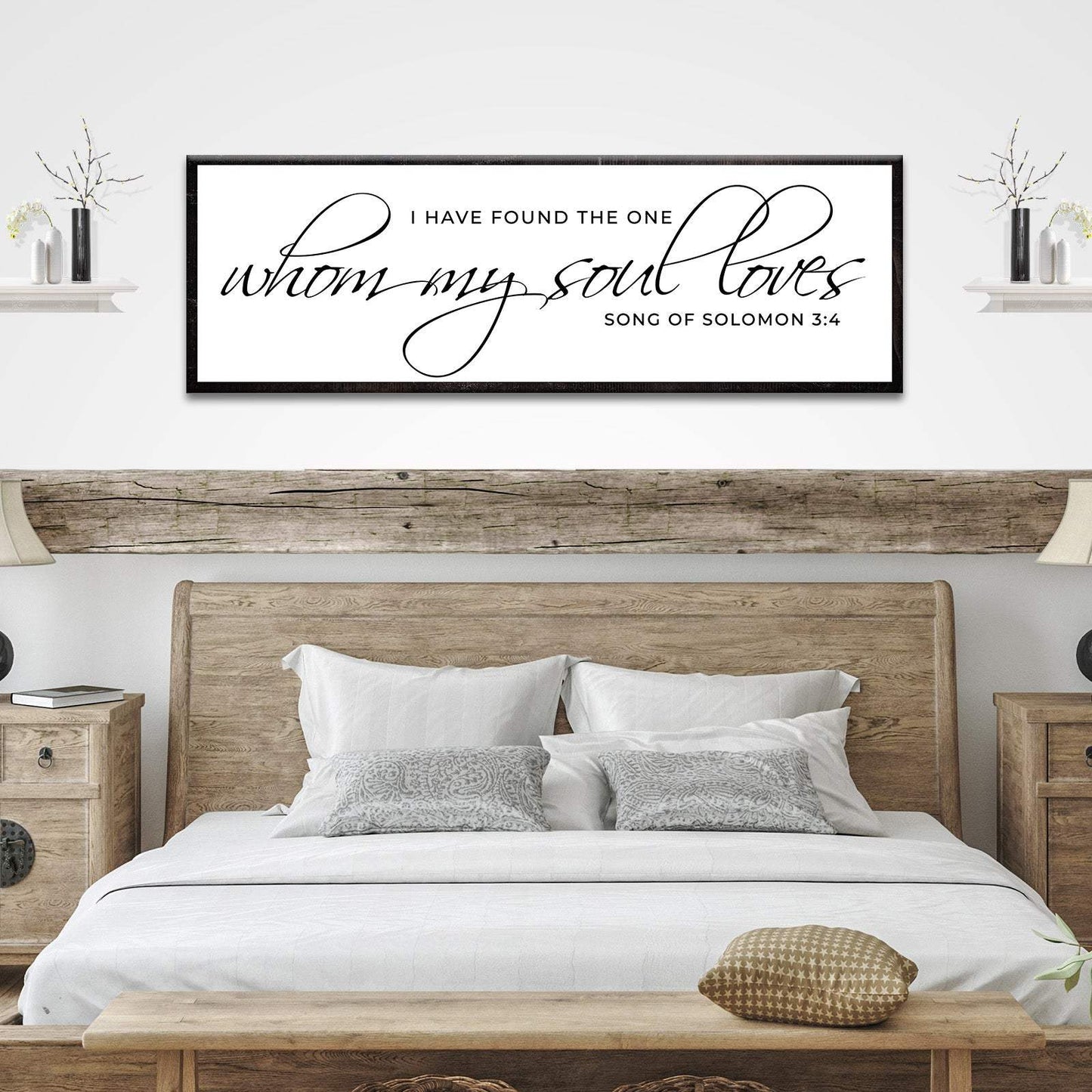 Song Of Solomon 3:4 - I Have Found The One Sign IV - Tailored Canvases - Flyclothing LLC