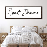 Sweet Dreams Sign II - Tailored Canvases - Flyclothing LLC