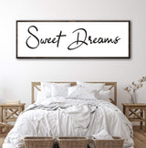 Sweet Dreams Sign V - Tailored Canvases - Flyclothing LLC