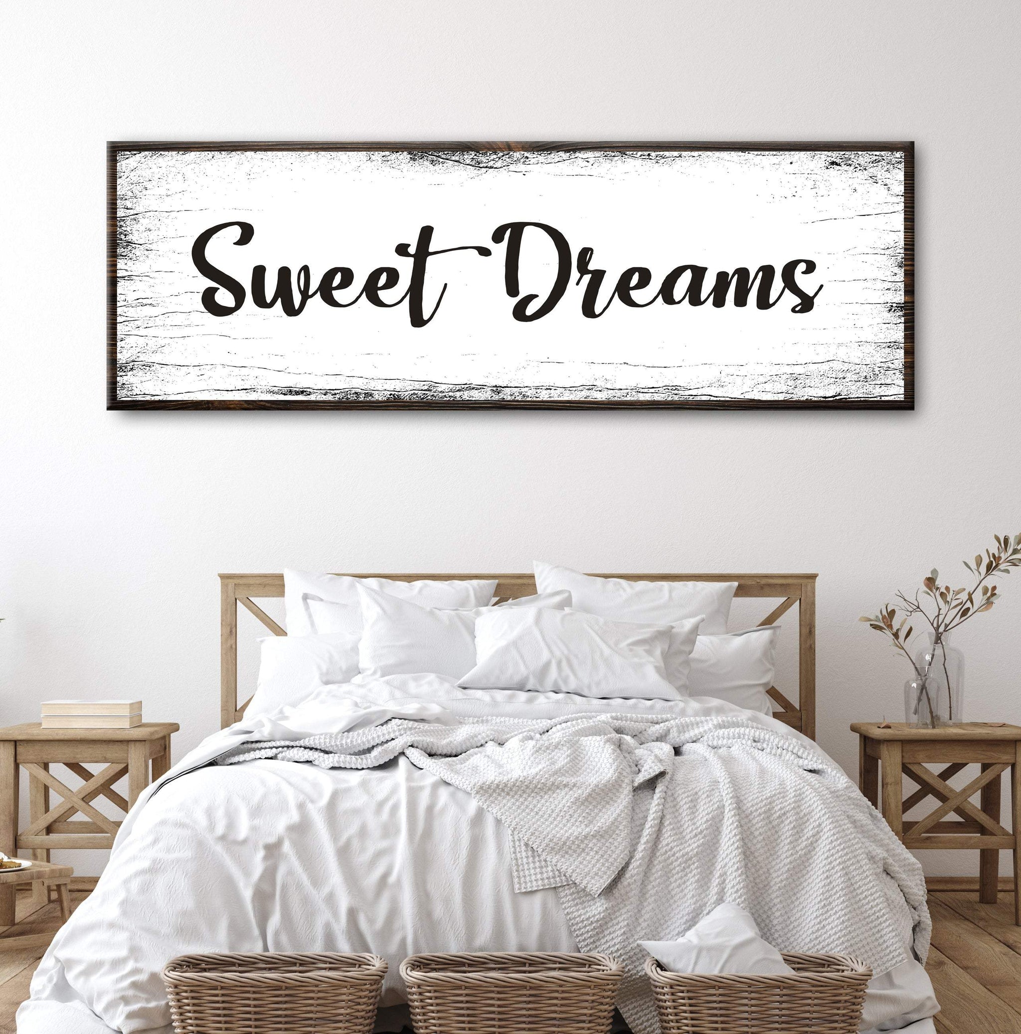 Sweet Dreams Sign II - Tailored Canvases - Flyclothing LLC