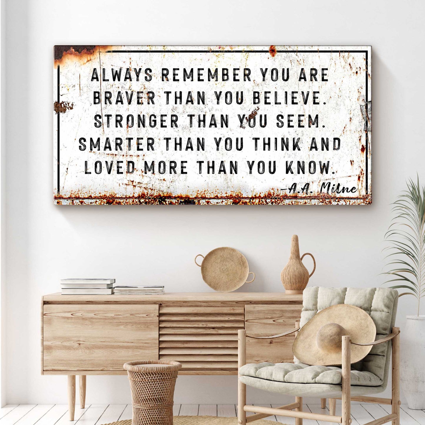 You Are Loved More Than You Know Rustic Sign - Tailored Canvases - Flyclothing LLC