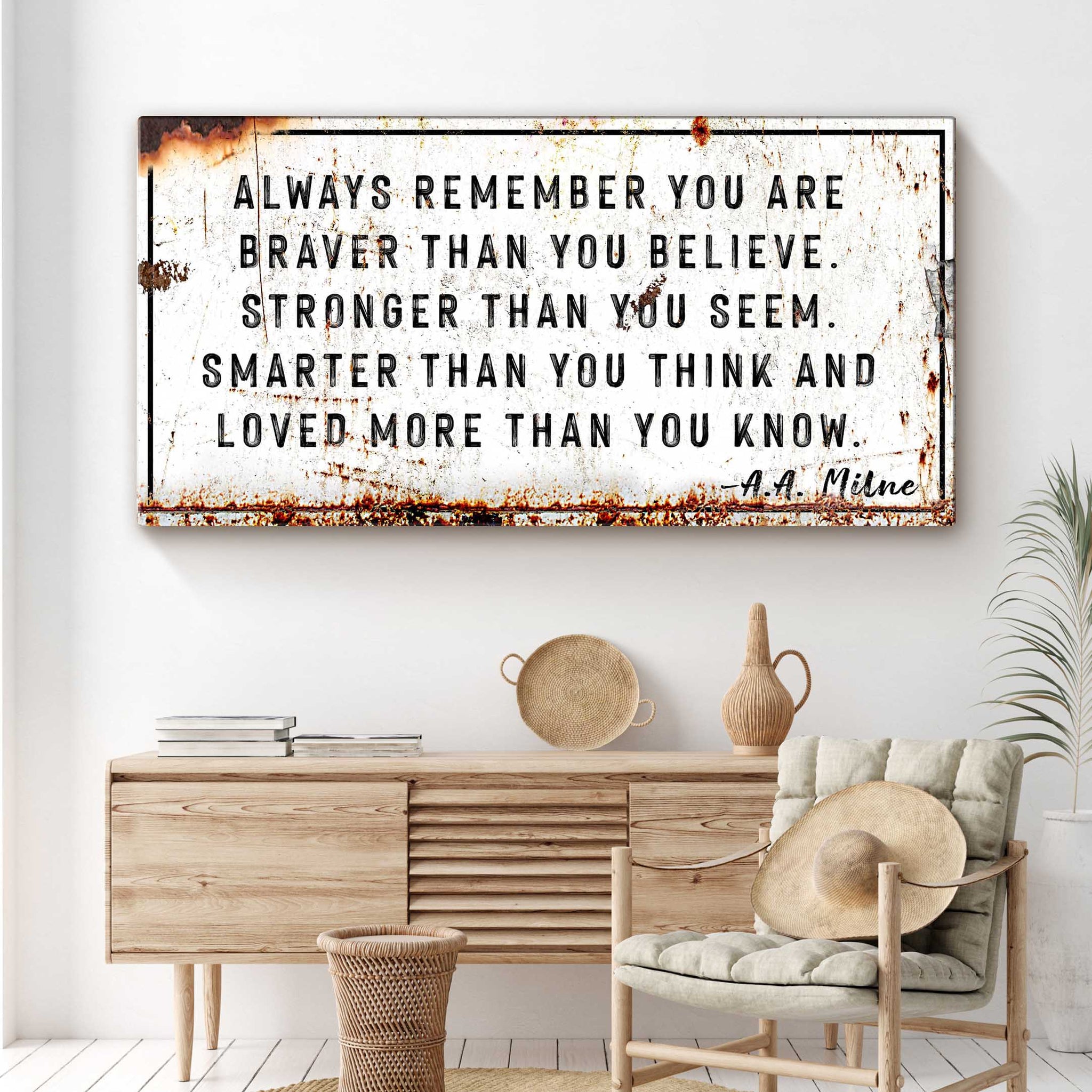 You Are Loved More Than You Know Rustic Sign - Tailored Canvases - Flyclothing LLC