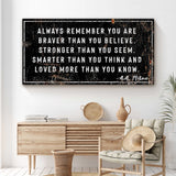 You Are Loved More Than You Know Rustic Sign - Tailored Canvases - Flyclothing LLC