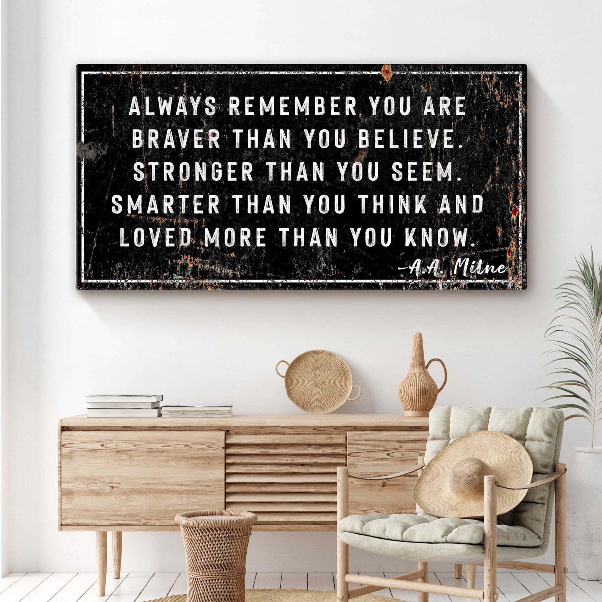 You Are Loved More Than You Know Rustic Sign - Tailored Canvases - Flyclothing LLC