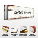 Sweet Dreams Sign - Tailored Canvases - Flyclothing LLC
