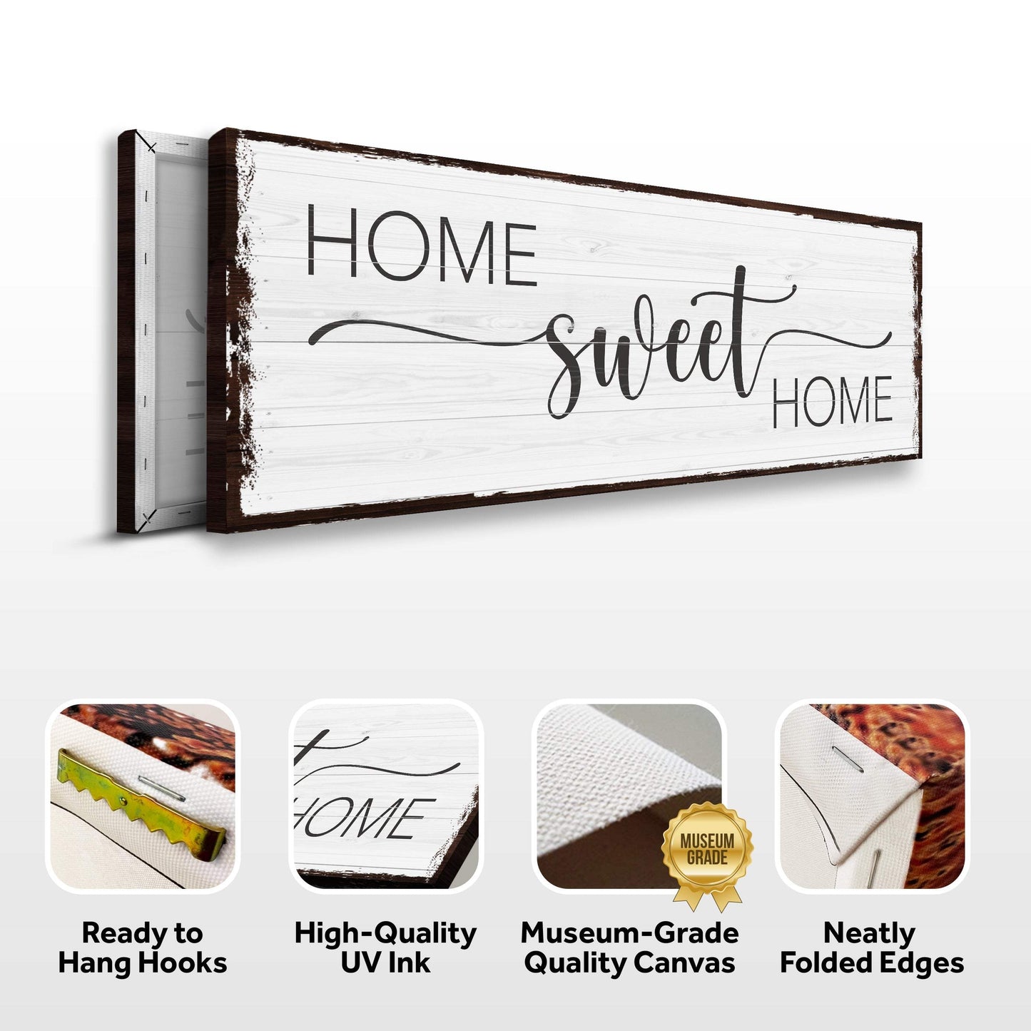 Home Sweet Home Sign III - Tailored Canvases - Flyclothing LLC