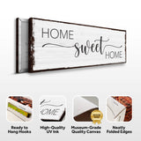 Home Sweet Home Sign III - Tailored Canvases - Flyclothing LLC