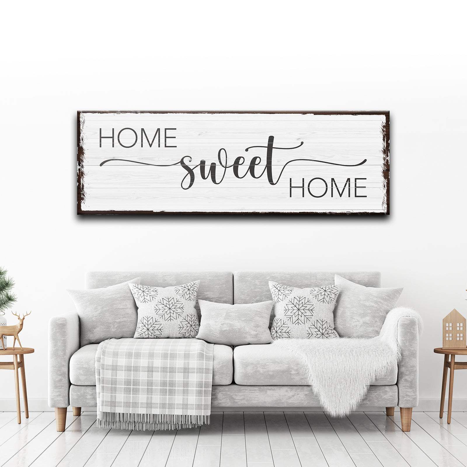Home Sweet Home Sign III - Tailored Canvases - Flyclothing LLC