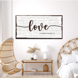 1 Corinthians 13 - Love Sign - Tailored Canvases - Flyclothing LLC
